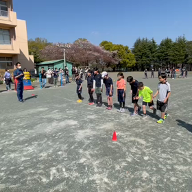 4月9日 1000m２組目スタートの画像