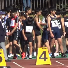 100m スタート前①の画像