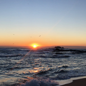 今年の初日の出ではないけど今朝の日の出の画像