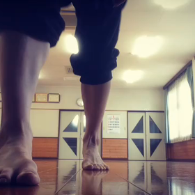 バク転動画★梶原麻美の画像