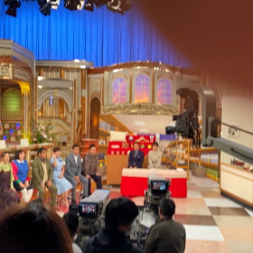 テレ朝バラエティ番組収録の画像