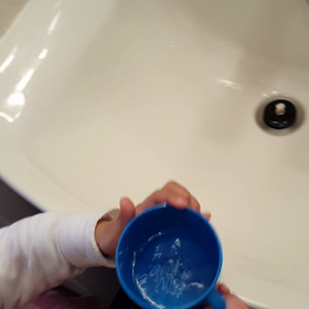 φうがいが出来ました (3歳1ヶ月)の画像