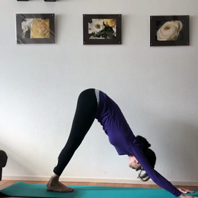 今年最後のヨガのレッスンの画像