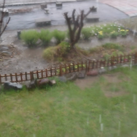 土砂降りの画像