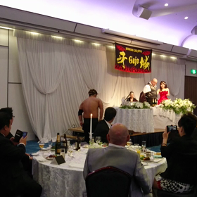 結婚披露宴 動画①の画像