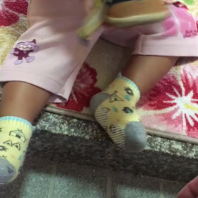 親は子どもの見守り隊の画像