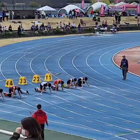越谷春季男子100m⑳の画像