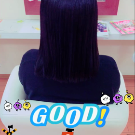 縮毛矯正の画像