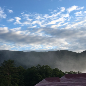 白馬は…爽やかな朝の画像