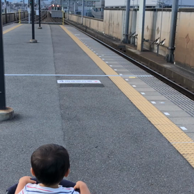 電車でお出かけ♪の画像