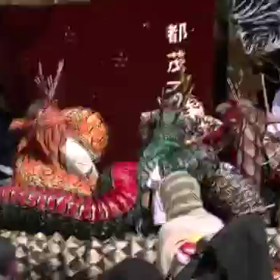 2011年4月10日 金谷城山桜まつり動画  ⑥-3 石見神楽の画像