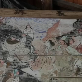 散歩カメラで訪れた神社の絵馬の画像