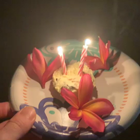 シゲマサハワイで誕生日の画像