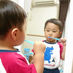 ハミガキ大好き息子さんの画像