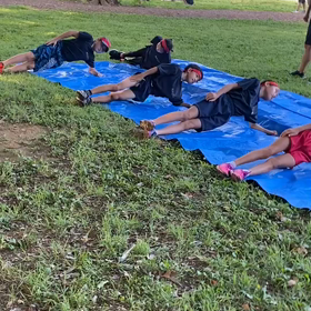 体幹トレーニング(赤チーム)③の画像