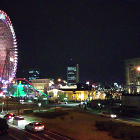 みなとみらいの夜景 （コスモワールド）の画像