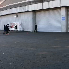 県駅伝 襷練習①の画像