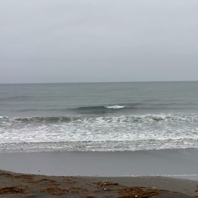 6月23日千葉北、東浪見の朝の波の画像