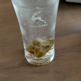 梅シロップの画像