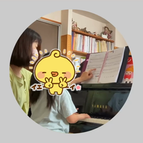 いつも楽しそうにレッスンを受けてくれる新しい生徒さんの画像