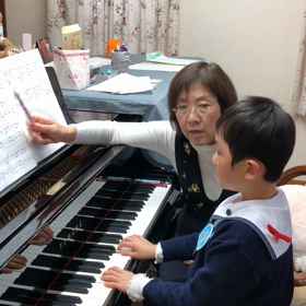 年中さんのバイエルの画像