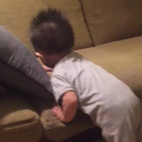 つかまり立ち♪動画の画像