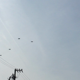 ブルーインパルスの勇姿の画像