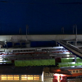 【動画】今朝の車窓から お召し列車の回送の画像