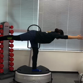 パワープレートでヨガ！精神集中編の画像