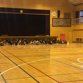 川越小練習 学年別ダッシュ①の画像