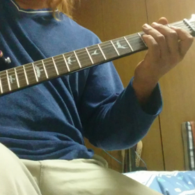 久しぶりにGreen-tinted Sixties Mindのイントロを弾いてみた結果の画像