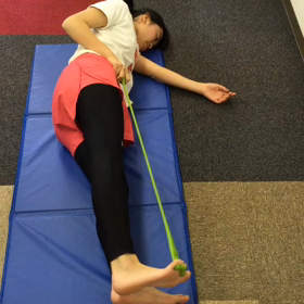 股関節のトレーニングの画像