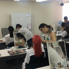 JHSSメイク授業(^ ^)動画で見てみよう♪の画像