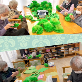 まったりとした時間の手作業の画像