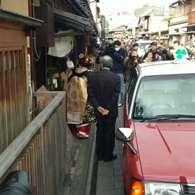 祇園甲部　始業式&挨拶廻り　①の画像