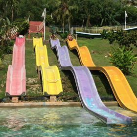 プチウォータースライダーの画像