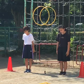 記録会100m Dグループ女子⑦の画像