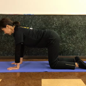 昔女子のトカゲのポーズの巻の画像