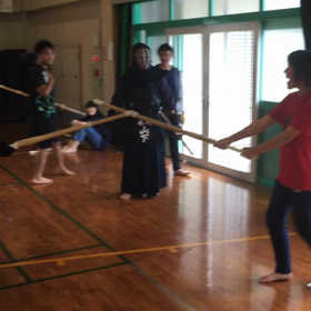 剣道の授業の画像