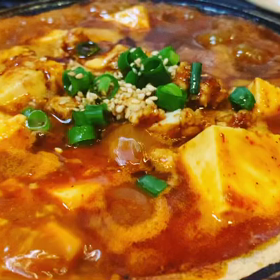 麻婆豆腐の画像