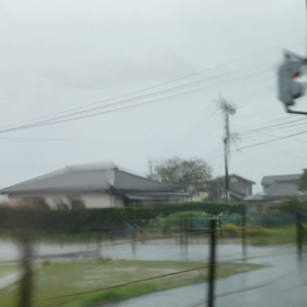 大雨の画像