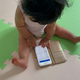 10m9d 10ヶ月の携帯事情と小さい小さいモヤりの画像