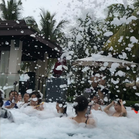 セブ島に雪が降る？？の画像