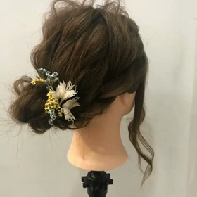 カワイイラフお団子アレンジの画像