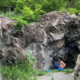 久しぶりの外岩の画像