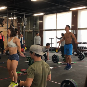 クロスフィットの試合ってこんな感じです！の画像