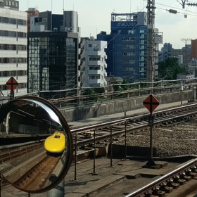 ドクターイエローと500系の画像