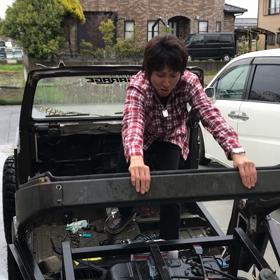 SJ30ジムニー 解体の画像