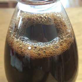 炭酸発酵したジュースの味 Changing taste of juiceの画像