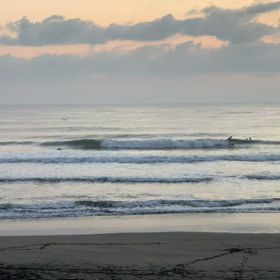 11月18  日千葉北、東浪見の朝の波の画像